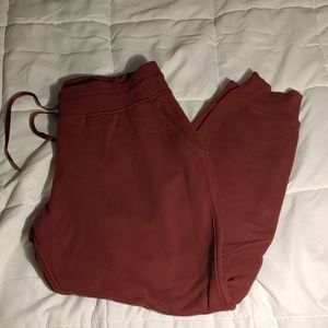 Maroon Lululemon Joggers 10